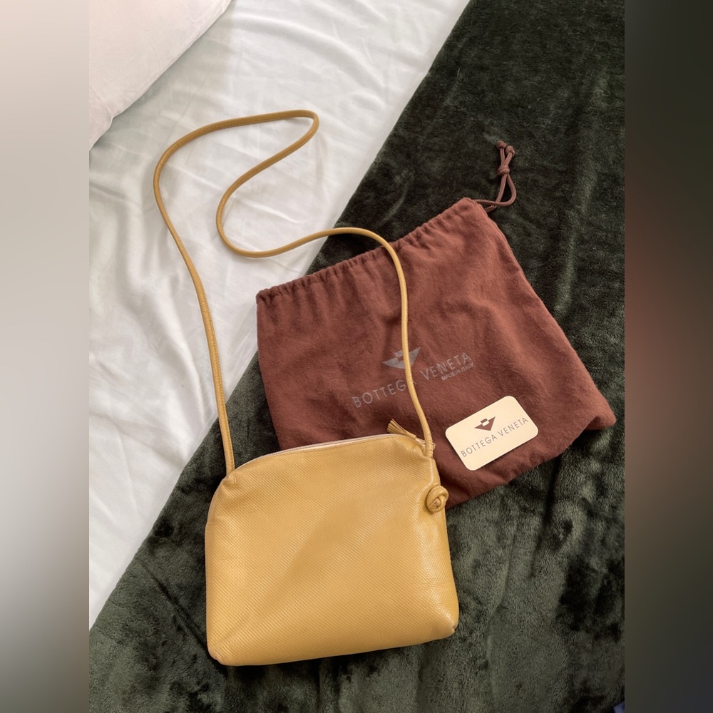vintage bottega veneta crossbody marco polo bag